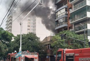 Se incendió una Subestación eléctrica de Edesur