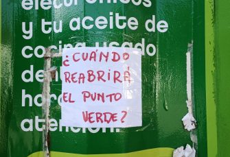 El Gobierno de la Ciudad cierra puntos verdes de reciclado