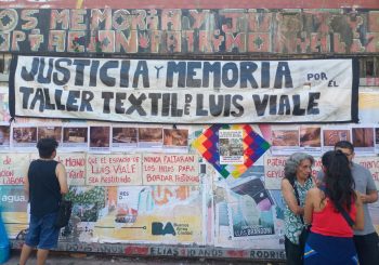 18 años del incendio en el taller textil clandestino de Luis Viale